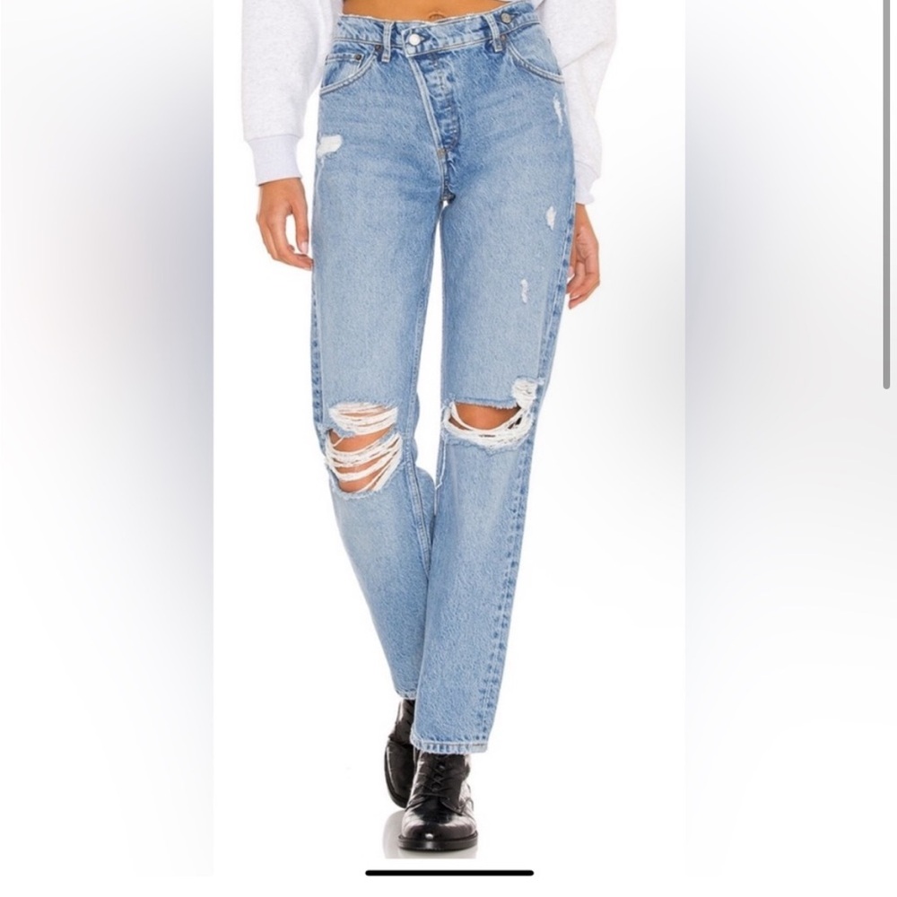 Boyish High Rise Straight Jeans - 28